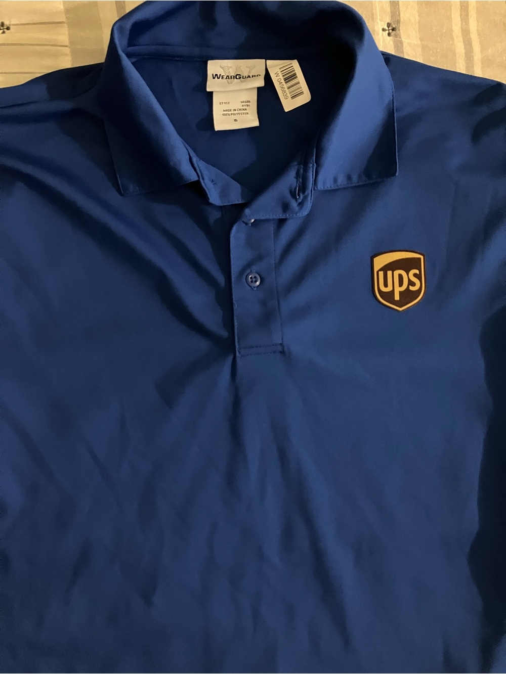 UPS Logo Men's Professional Polo in Royal Blue by WearGuard